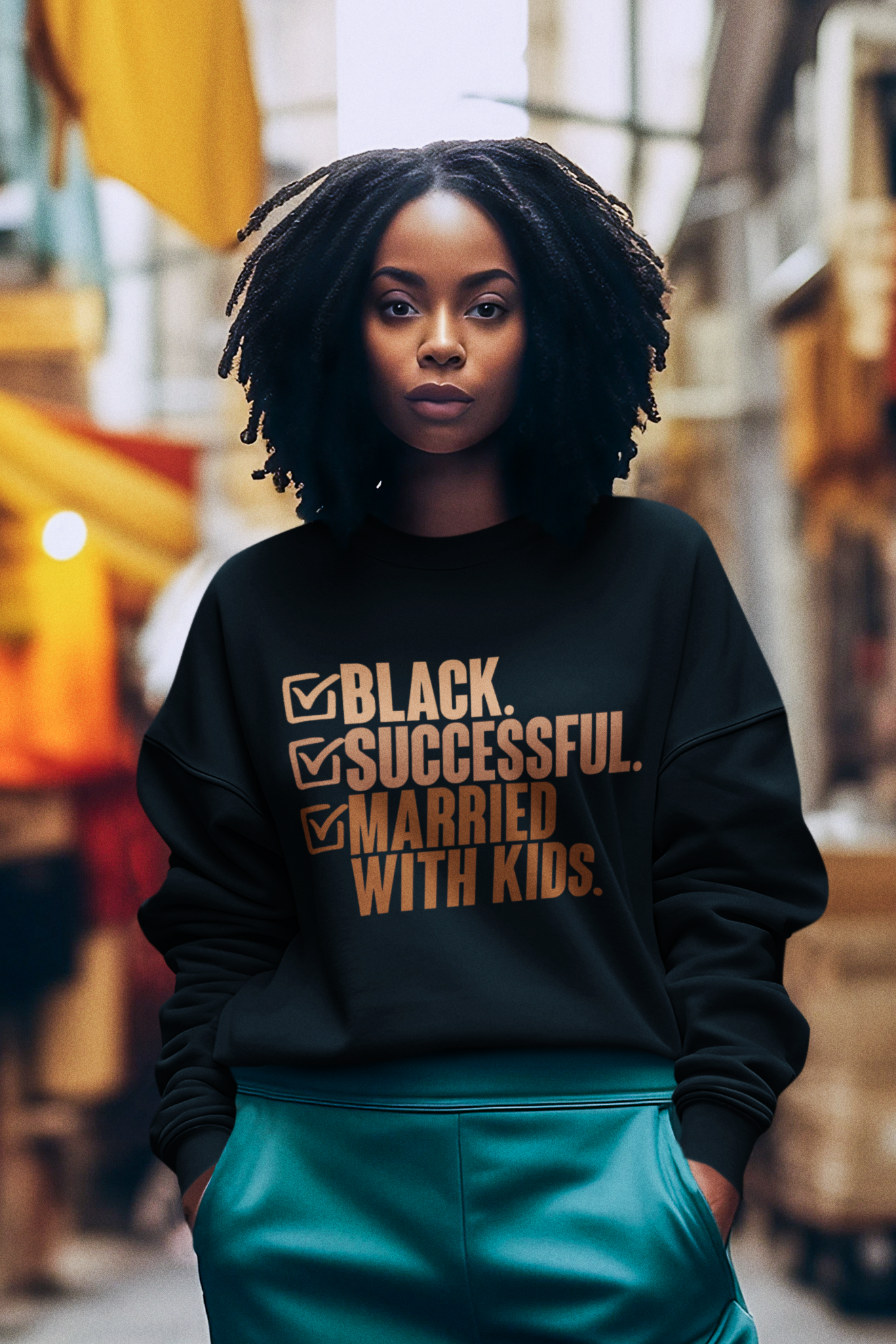 Black, Successful, Married with Kids Sweatshirt