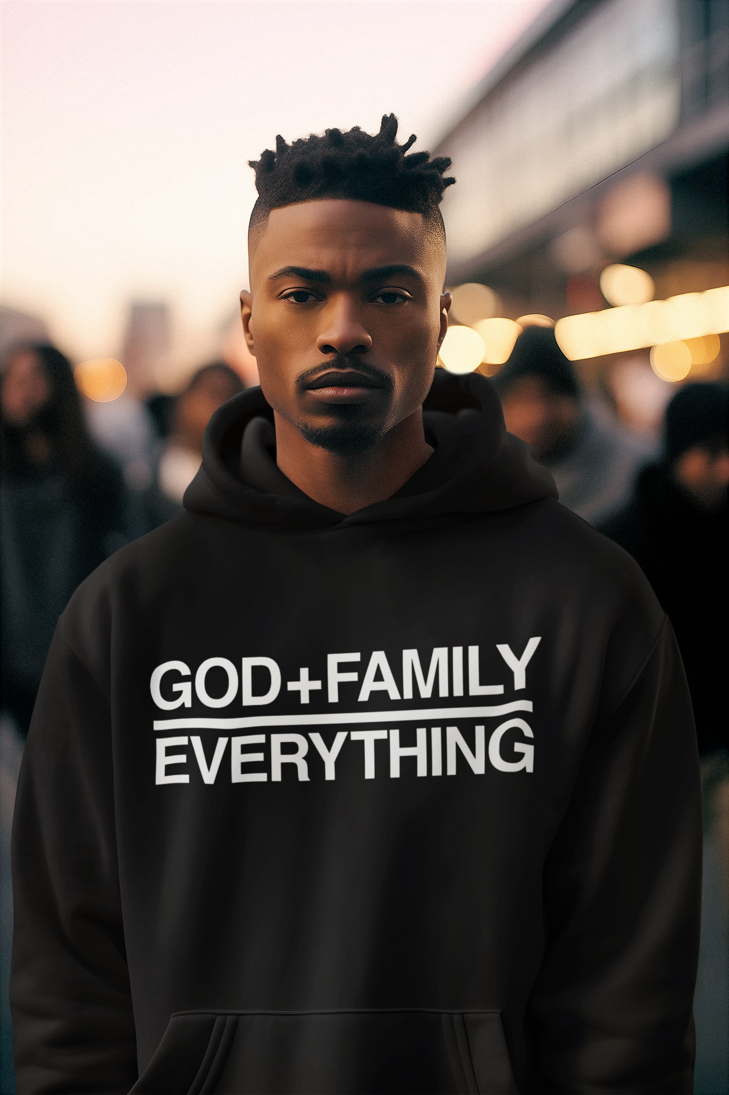 God + Family Over Everything Hoodie