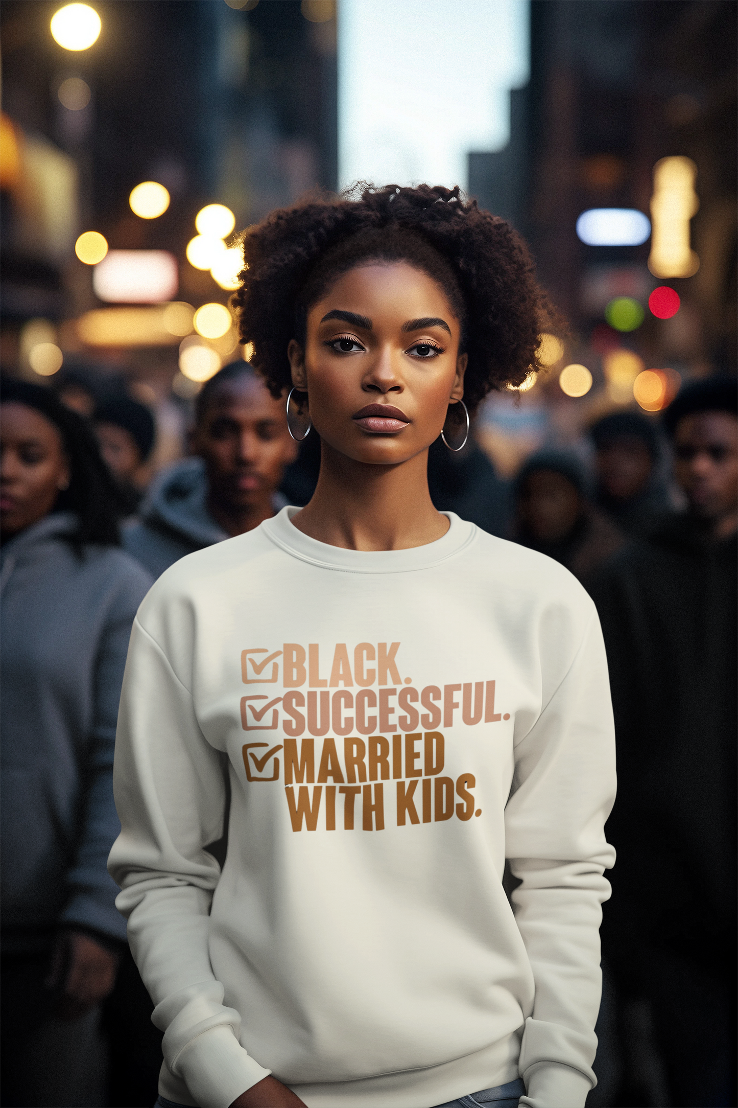 Black, Successful,  Married with Kids Sweatshirt