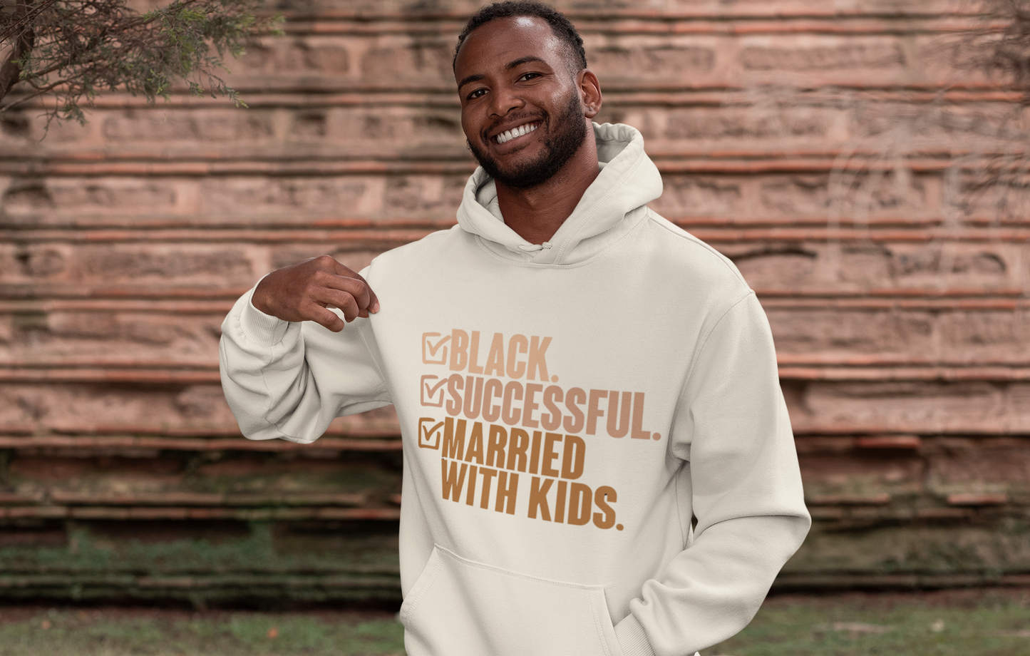 Black, Successful, Married with Kids Hoodie