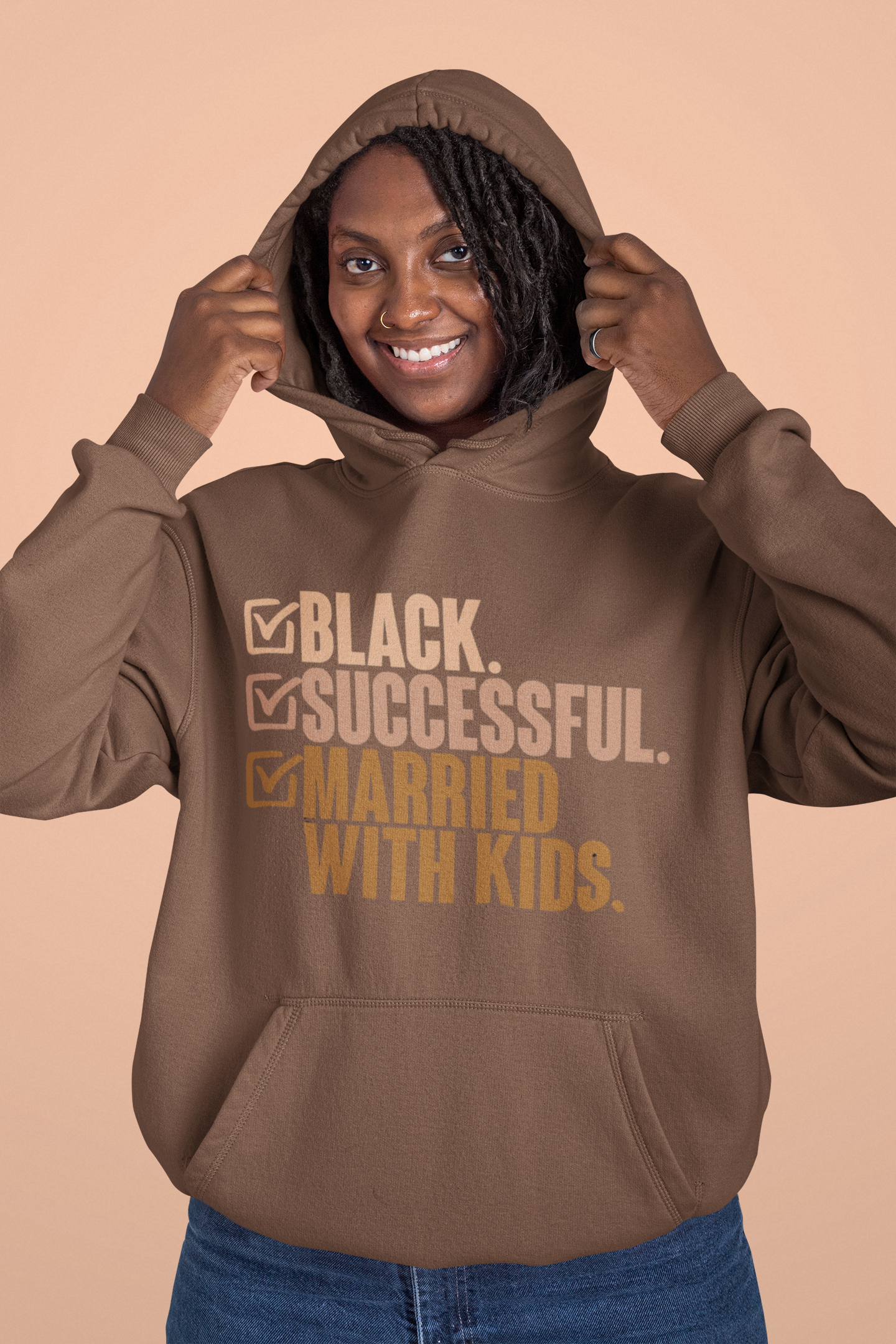 Black, Successful, Married with Kids Hoodie