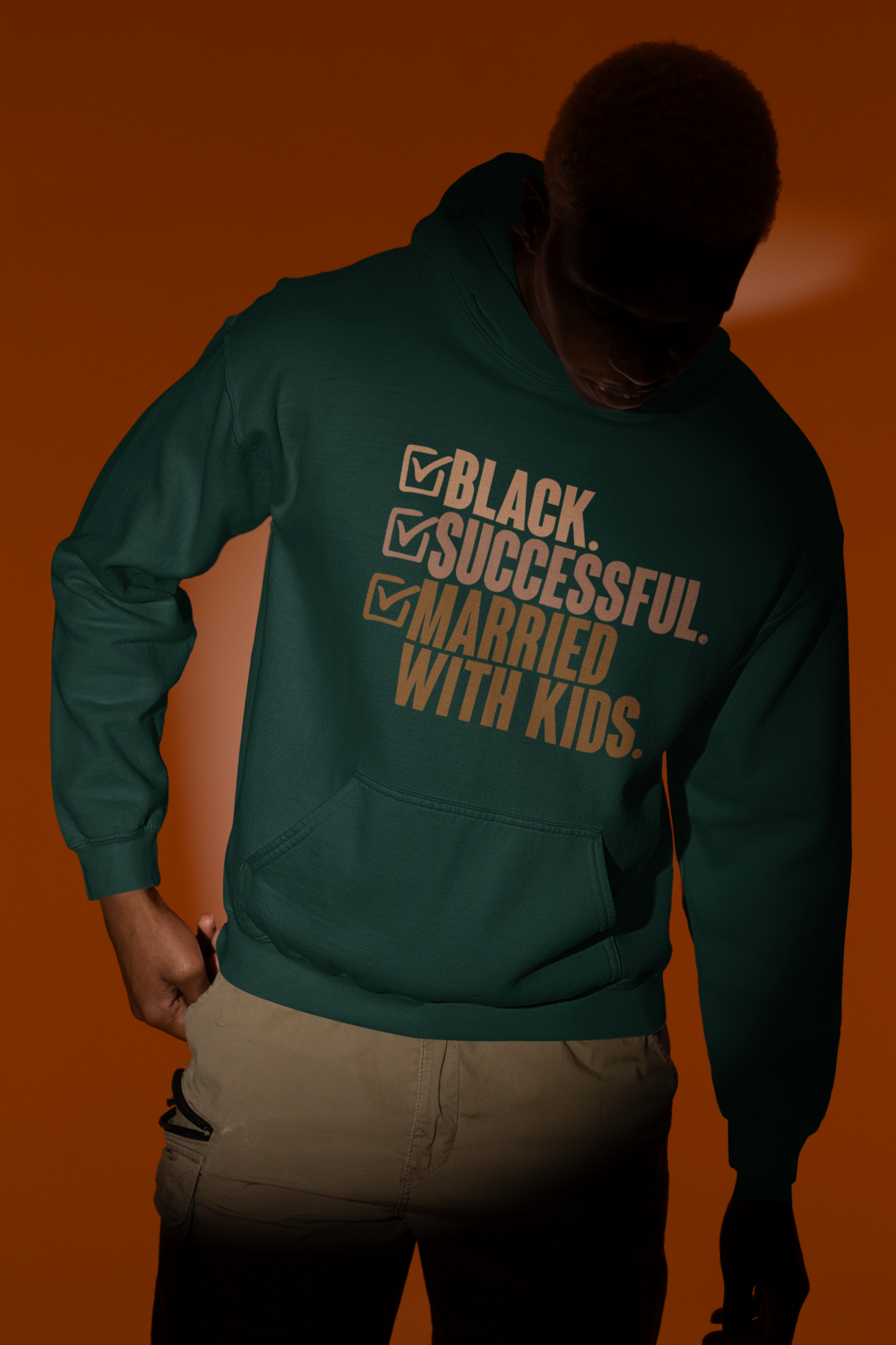 Black, Successful, Married with Kids Hoodie